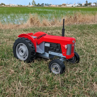 OpenRC Tractor MK2.4 MF65 mod - Bản độ ngoại hình Massey Ferguson MF65