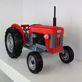 OpenRC Tractor MK2.4 MF65 mod - Bản độ ngoại hình Massey Ferguson MF65 - Thumbnail 4