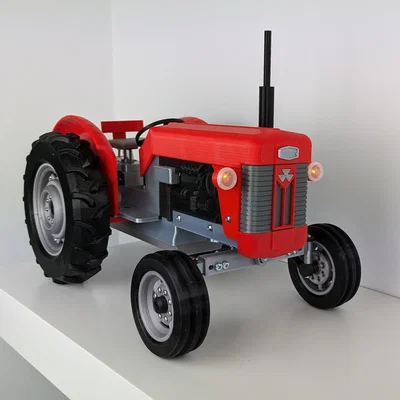 OpenRC Tractor MK2.4 MF65 mod - Bản độ ngoại hình Massey Ferguson MF65