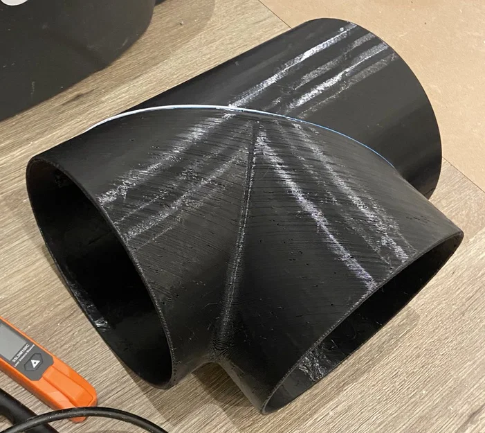 Khớp nối ống gió chữ T (Duct Tee) - 8 Inch - Image 2