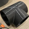 Khớp nối ống gió chữ T (Duct Tee) - 8 Inch - Thumbnail 2