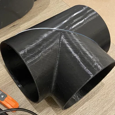 Khớp nối ống gió chữ T (Duct Tee) - 8 Inch