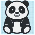 Mô hình chú gấu Panda 3D đa năng: Móc khóa, Bookmark và Trang trí - Thumbnail 5