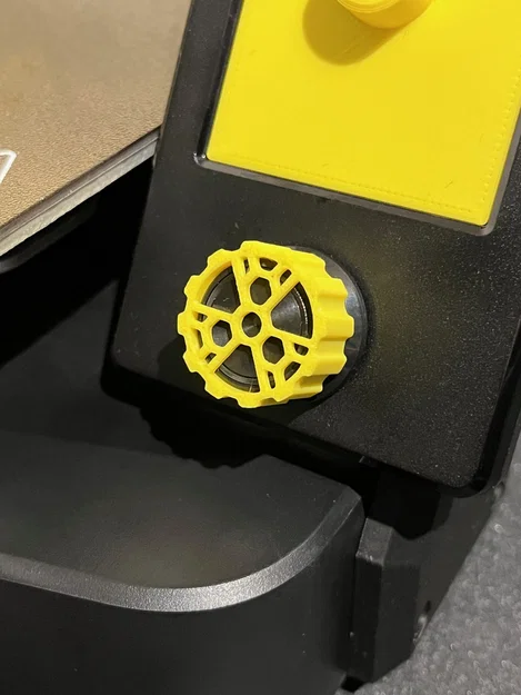 Núm vặn Ender 3 V3 SE – Biểu tượng phóng xạ (Radioactive Sign) - Image 4
