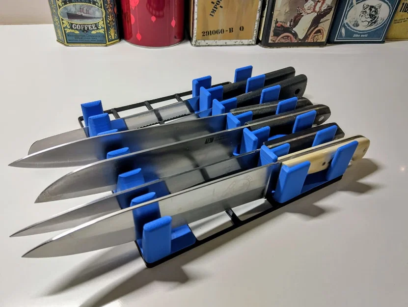 Kệ Dao Bếp Modular Gridfinity (Gridfinity Modular Kitchen Knife Rack) - Image 2