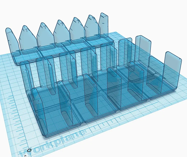 Kệ Dao Bếp Modular Gridfinity (Gridfinity Modular Kitchen Knife Rack) - Image 3