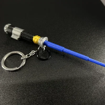 Nắp đậy móc khóa Lightsaber (Star Wars Keychain Cap) in 3D