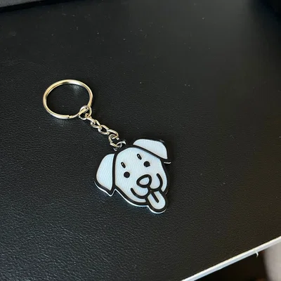 Móc khóa hình chú chó dễ thương (Dog Keychain 2 Version)