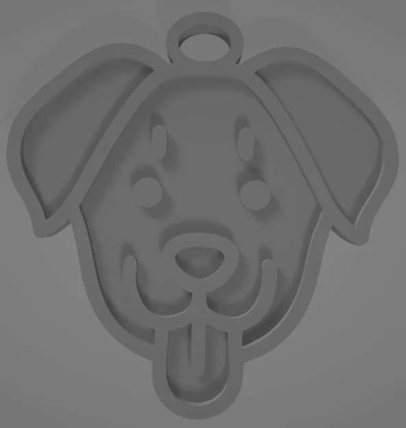 Móc khóa hình chú chó dễ thương (Dog Keychain 2 Version) - Image 2