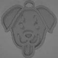 Móc khóa hình chú chó dễ thương (Dog Keychain 2 Version) - Thumbnail 2