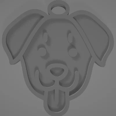 Móc khóa hình chú chó dễ thương (Dog Keychain 2 Version)