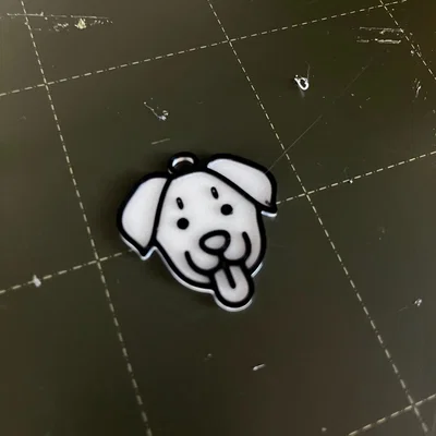 Móc khóa hình chú chó dễ thương (Dog Keychain 2 Version)
