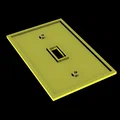 Tấm ốp che công tắc đèn 3D - Thiết kế tối giản, dễ in tại nhà - Thumbnail 3