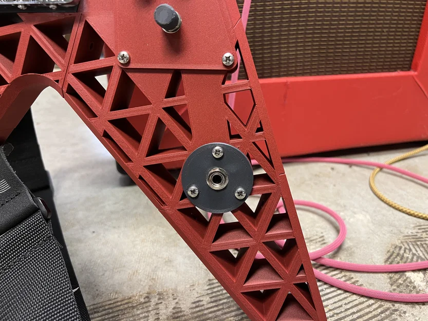 Đàn Guitar Điện “The Gliding P” (V-shape) – Model in 3D - Image 6