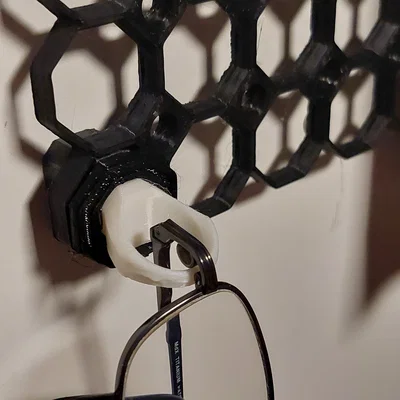 Móc treo kính tiện lợi cho hệ thống Multiboard - Phụ kiện in 3D