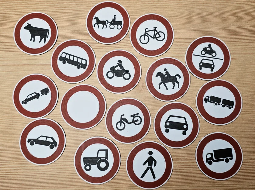 Biển báo giao thông Đức “Verbote” 250 ff (Interdictions) - Image 1