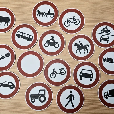 Biển báo giao thông Đức “Verbote” 250 ff (Interdictions)