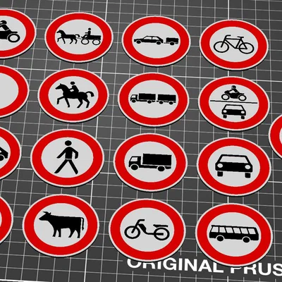 Biển báo giao thông Đức “Verbote” 250 ff (Interdictions)