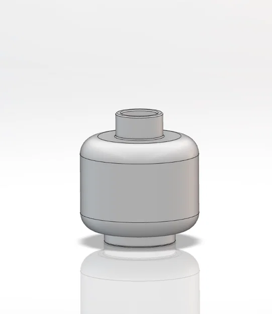 Mô hình đầu Lego minifigure tiêu chuẩn tự in 3D - Image 1