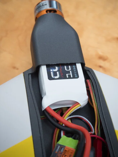 RC Flying Wing Sine qua non II – Cánh bay RC in 3D modular - Image 6