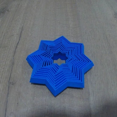 Đồ chơi xoay 8 Point Fidget - Mẫu giải trí 3D độc đáo
