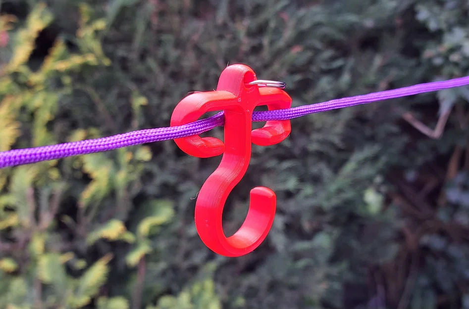 Rope Hook – Móc treo dây guy line in 3D không cần support - Image 4