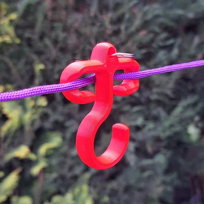 Rope Hook – Móc treo dây guy line in 3D không cần support