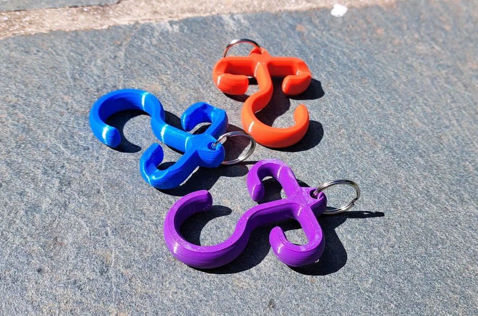 Rope Hook – Móc treo dây guy line in 3D không cần support - Image 5