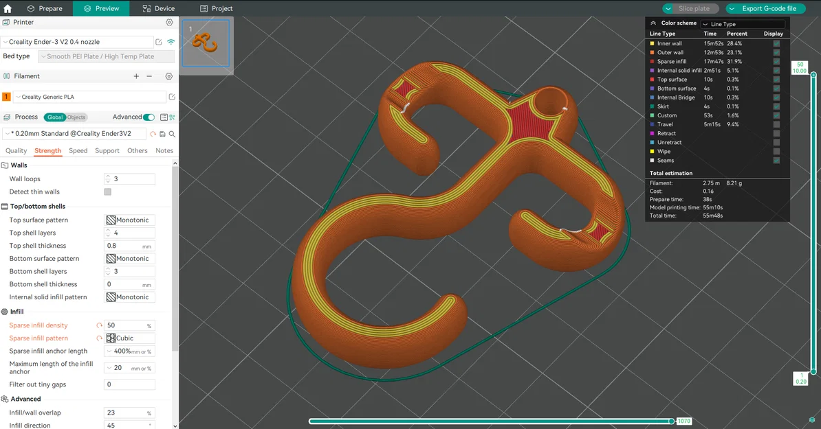 Rope Hook – Móc treo dây guy line in 3D không cần support - Image 7