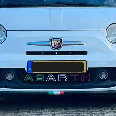 Chữ ABARTH gắn lưới tản nhiệt (ABARTH letters grille)