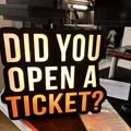 Lightbox câu quote IT “DID YOU OPEN A TICKET?” - Thumbnail 1