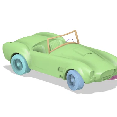 Shelby Cobra - Print Ready (Sẵn sàng để in)