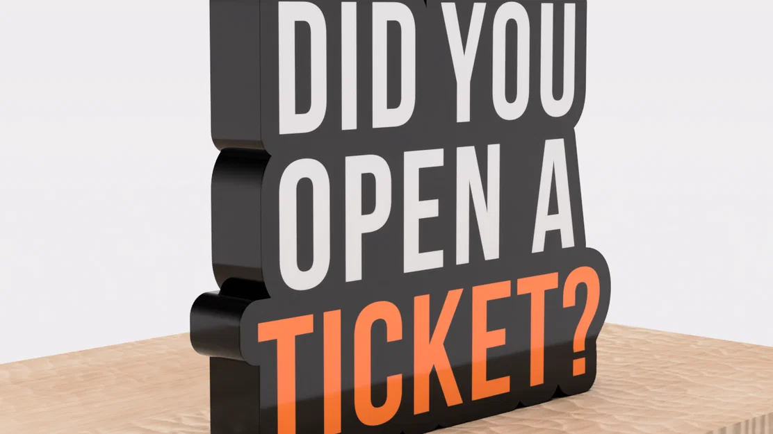 Lightbox câu quote IT “DID YOU OPEN A TICKET?” - Image 5