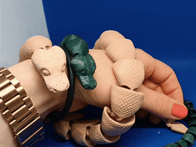 Trăn Python dẻo Flexi dài 50cm - Thumbnail 2