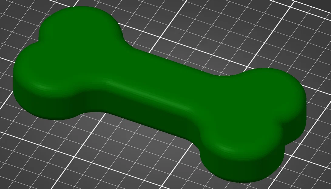 Đồ chơi hình khúc xương in 3D bền bỉ cho thú cưng - Image 1