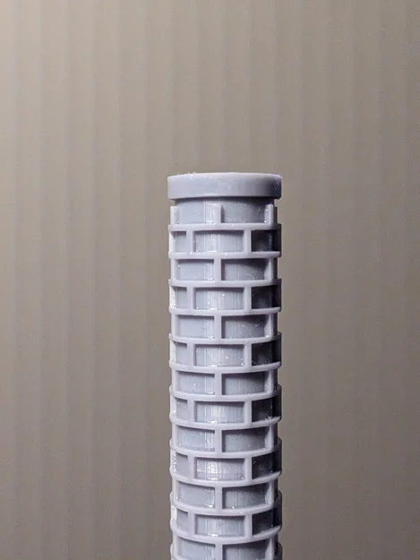 Cây Cán Tạo Vân - Hoạ Tiết Gạch Đều (Texture Rolling Pin - Uniform Brick Pattern) - Image 3