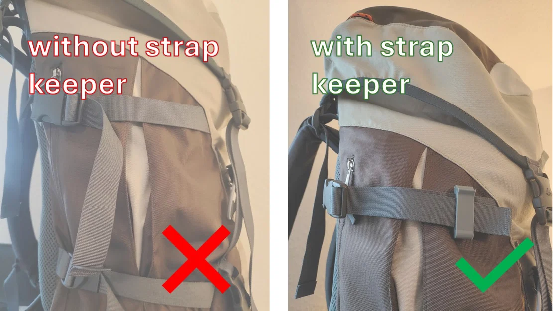 Strap keeper/retainer cho phần dây thừa – Nhiều kích cỡ - Image 2