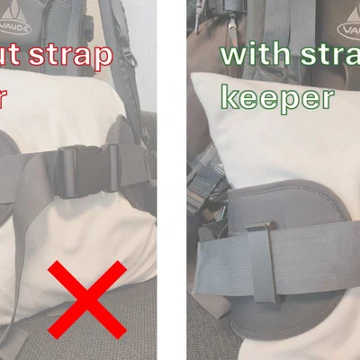 Strap keeper/retainer cho phần dây thừa – Nhiều kích cỡ
