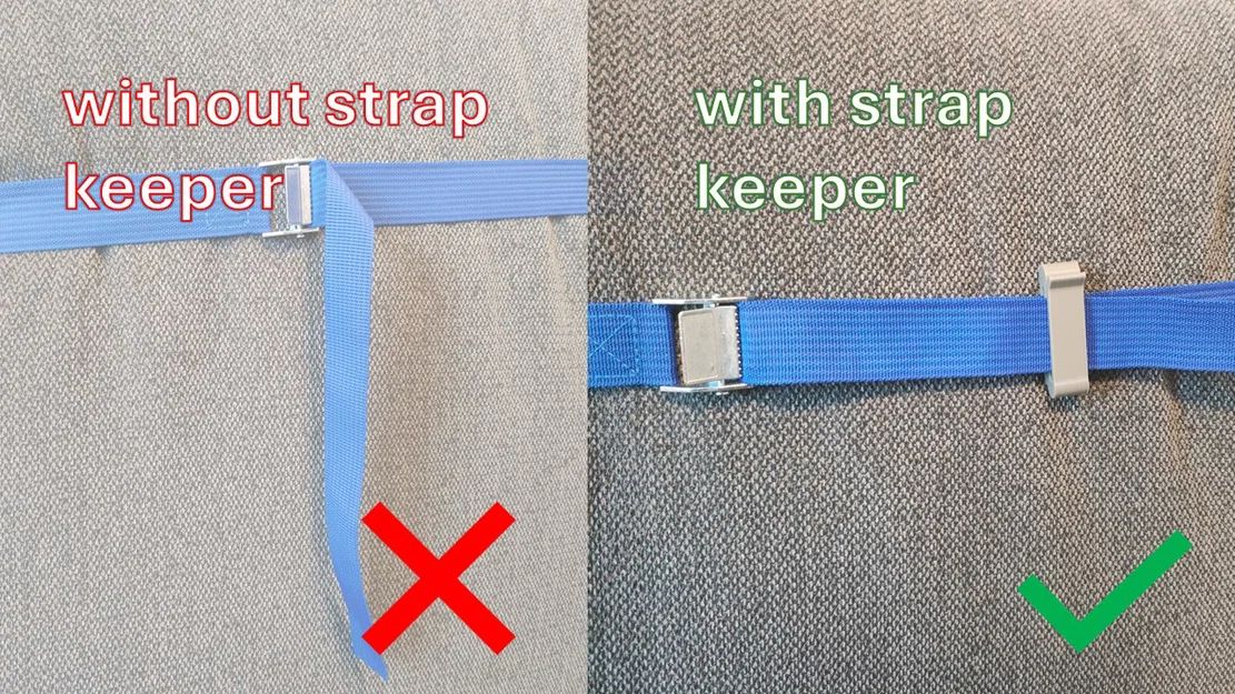 Strap keeper/retainer cho phần dây thừa – Nhiều kích cỡ - Image 4