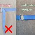 Strap keeper/retainer cho phần dây thừa – Nhiều kích cỡ - Thumbnail 4
