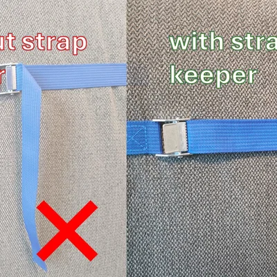 Strap keeper/retainer cho phần dây thừa – Nhiều kích cỡ