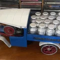 Mô hình thùng sữa cổ điển Scale Milk Churn cho xe tải mô hình - Thumbnail 3