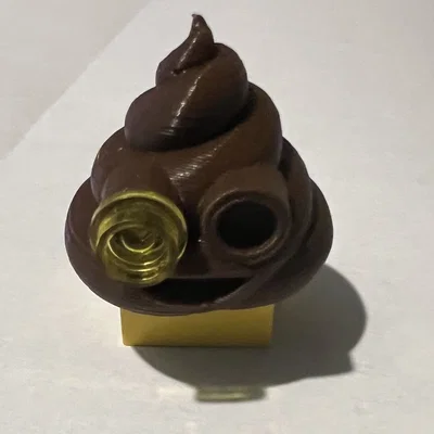 Minifig Lego Poop Emoji