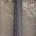 Cây lăn tạo vân (Texture Rolling Pin) - Gạch Đan Xen Kép - Thumbnail 2