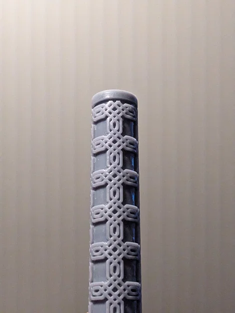 Cây lăn tạo vân (Texture Rolling Pin) - Gạch Đan Xen Kép - Image 3