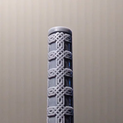 Cây lăn tạo vân (Texture Rolling Pin) - Gạch Đan Xen Kép