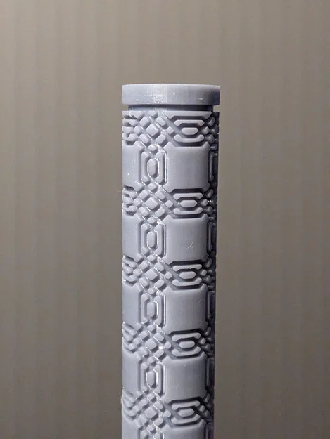 Cây lăn tạo vân (Texture Rolling Pin) - Viền đôi đan xen - Image 3