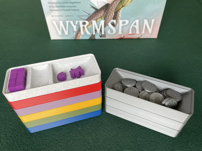 Khay Xếp Chồng Wyrmspan (Wyrmspan Stackable Trays) - Image 1