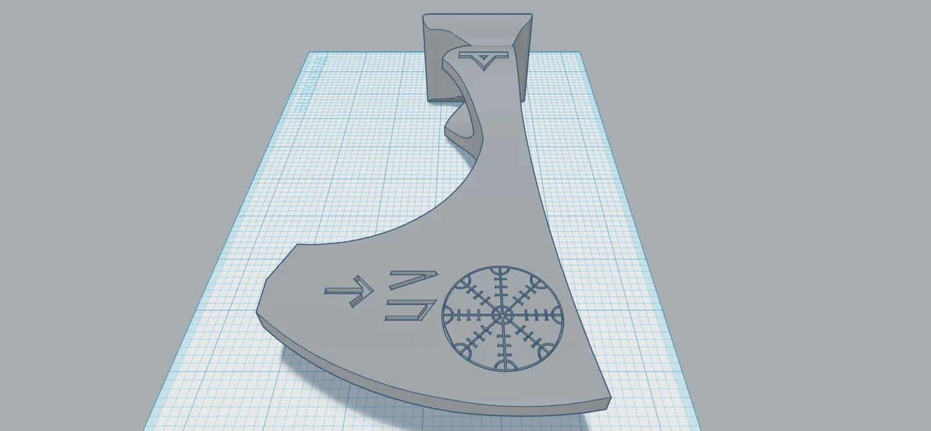 Đầu Rìu Viking 1 (Rìu Bearded) - Bearded Axe - Image 2