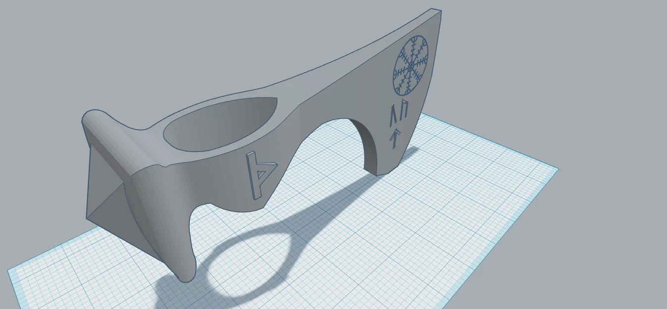 Đầu Rìu Viking 1 (Rìu Bearded) - Bearded Axe - Image 3